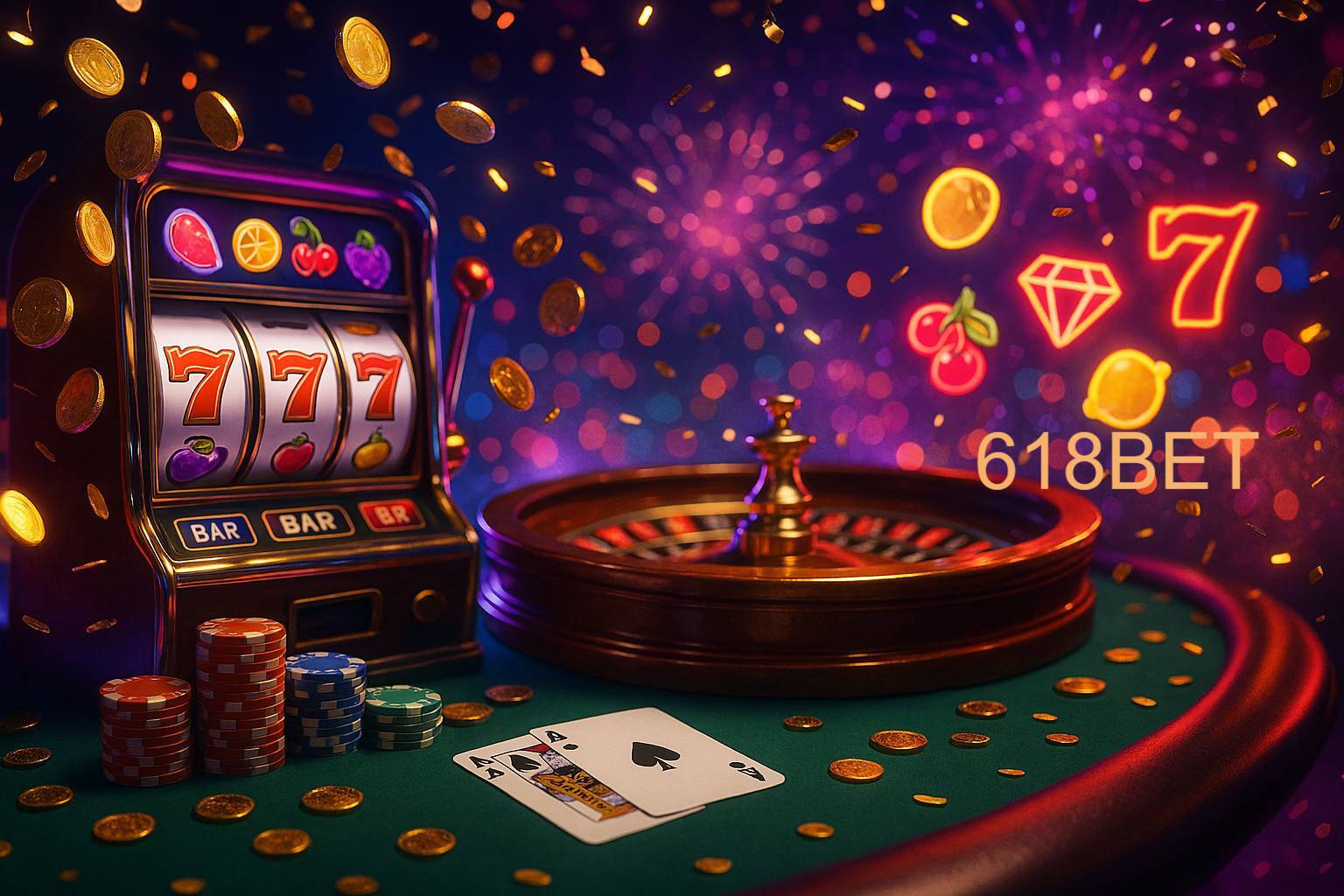 Jogos emocionantes no 618BET